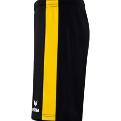Erima Herren Shorts Retro Star schwarz-gelb