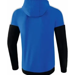 Erima Herren Tracktop Jacke mit Kapuze Squad blau-schwarz