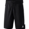 Erima Herren Training Shorts Squad schwarz-weiß