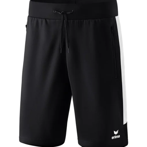 Erima Herren Training Shorts Squad schwarz-weiß