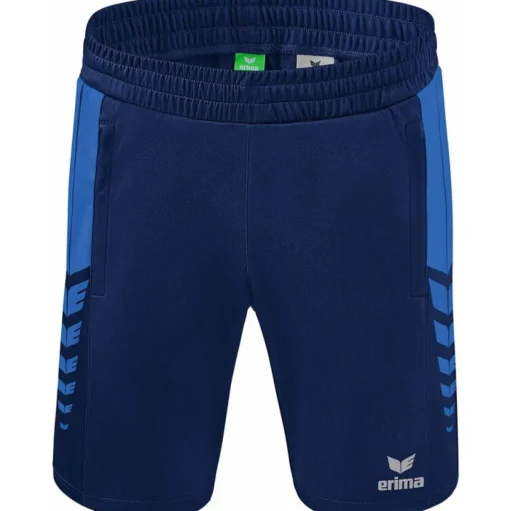 Erima Herren Training Shorts Six Wings blau