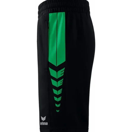Erima Herren Training Shorts Six Wings schwarz-grün