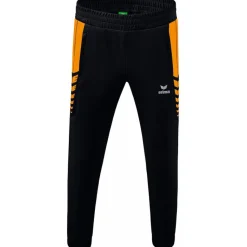 Erima Herren Trainingshose Six Wings schwarz-orange