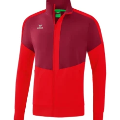 Erima Herren Trainingsjacke Squad rot