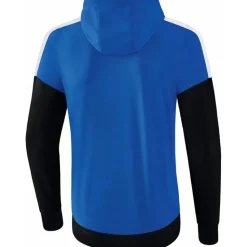 Erima Herren Trainingsjacke mit Kapuze Squad blau-schwarz