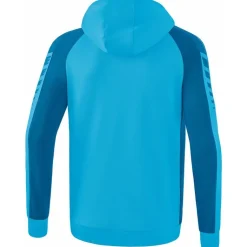 Erima Herren Trainingsjacke mit Kapuze Six Wings blau
