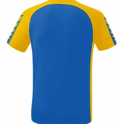 Erima Herren T-Shirt Six Wings blau-gelb