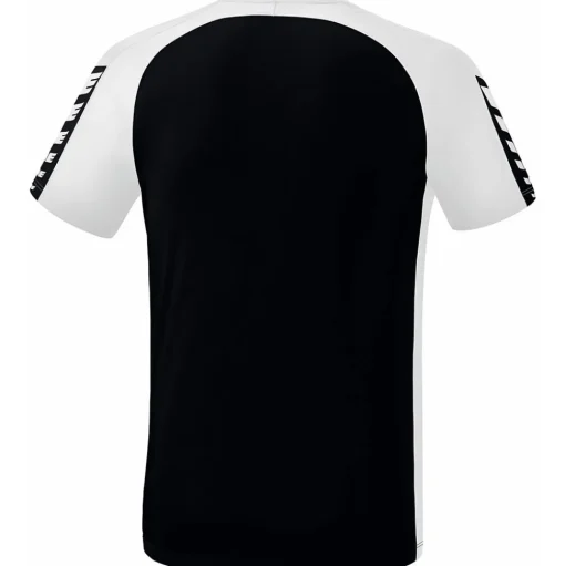 Erima Herren T-Shirt Six Wings schwarz-weiß