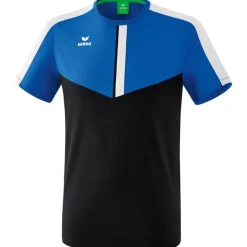 Erima Herren T-Shirt Squad blau-schwarz-weiß
