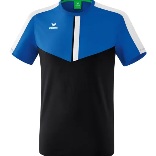 Erima Herren T-Shirt Squad blau-schwarz-weiß