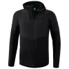 erima Hybrid Jacke schwarz
