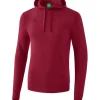 erima Kapuzensweat bordeaux