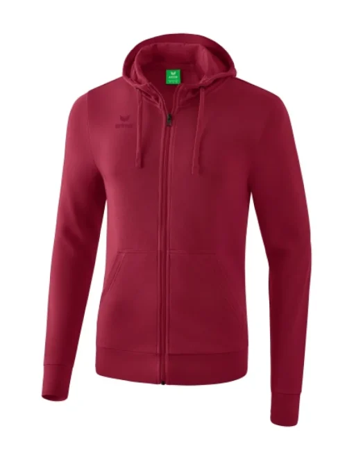 erima Kapuzensweatjacke bordeaux