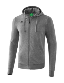 erima Kapuzensweatjacke grau melange