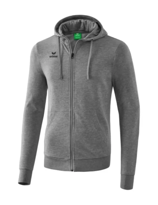 erima Kapuzensweatjacke grau melange
