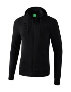 erima Kapuzensweatjacke schwarz