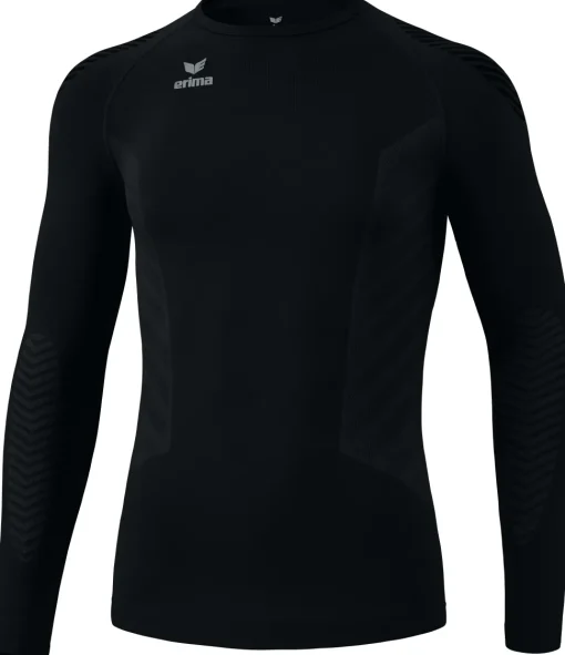 Erima Kinder Athletic Longsleeve schwarz