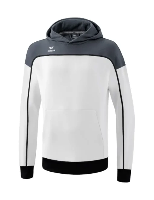 erima Kinder CHANGE by erima Kapuzensweat weiß/slate grey/schwarz