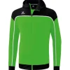 erima Kinder CHANGE by erima Trainingsjacke mit Kapuze green/schwarz/weiß