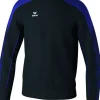 Erima Kinder EVO STAR Sweatshirt schwarz ultra violet