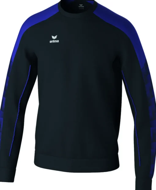 Erima Kinder EVO STAR Sweatshirt schwarz ultra violet