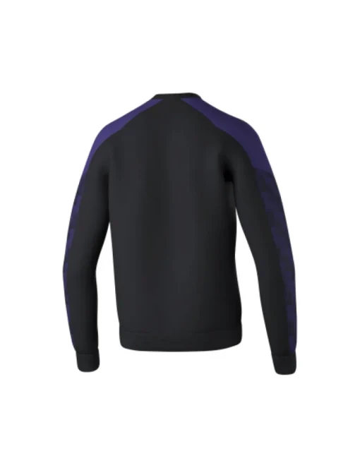 Erima Kinder EVO STAR Sweatshirt schwarz ultra violet