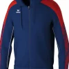 Erima Kinder EVO STAR Trainingsjacke mit Kapuze new navy rot