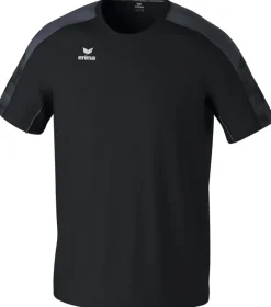 Erima Kinder EVO STAR T-Shirt schwarz slate grey