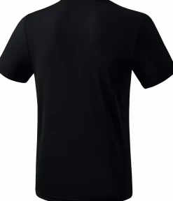 Erima Kinder Funktions Teamsport T-Shirt schwarz