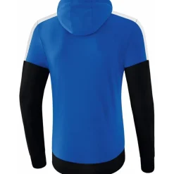 Erima Kinder Hoodie Squad blau-schwarz-weiß