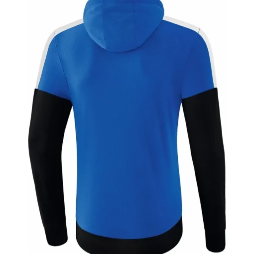 Erima Kinder Hoodie Squad blau-schwarz-weiß