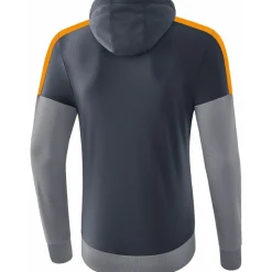 Erima Kinder Hoodie Squad grau-orange