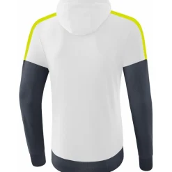 Erima Kinder Hoodie Squad weiß-grau-grün
