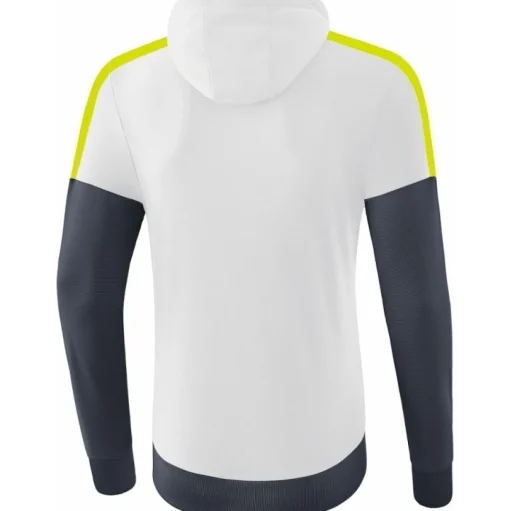 Erima Kinder Hoodie Squad weiß-grau-grün
