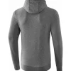 Erima Kinder Kapuzensweat grau