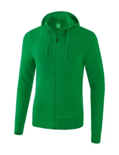 erima Kinder Kapuzensweatjacke smaragd