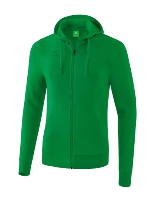 erima Kinder Kapuzensweatjacke smaragd