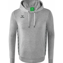 Erima Kinder Kapuzensweat Essential Team grau