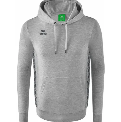 Erima Kinder Kapuzensweat Essential Team grau