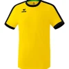 Erima Kinder Kurzarm Trikot Retro Star gelb-schwarz