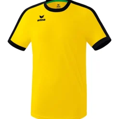 Erima Kinder Kurzarm Trikot Retro Star gelb-schwarz