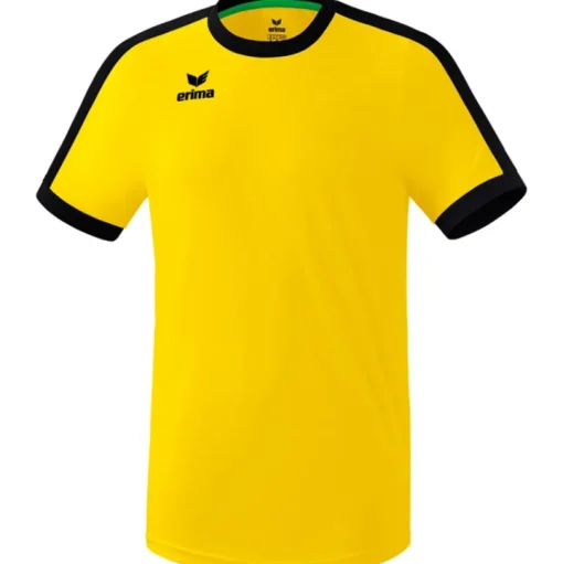 Erima Kinder Kurzarm Trikot Retro Star gelb-schwarz