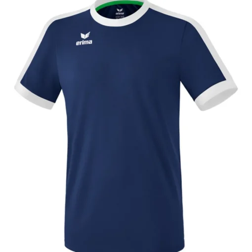 Erima Kinder Kurzarm Trikot Retro Star blau-weiß