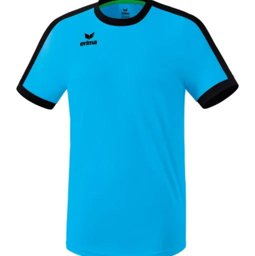 Erima Kinder Kurzarm Trikot Retro Star blau-schwarz