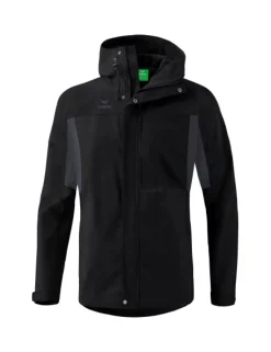 erima Kinder Multifunktionsjacke schwarz