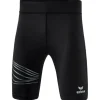 erima Kinder RACING Lauftight kurz schwarz