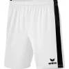 Erima Kinder Shorts Retro Star weiß-schwarz