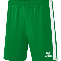 Erima Kinder Shorts Retro Star grün-weiß