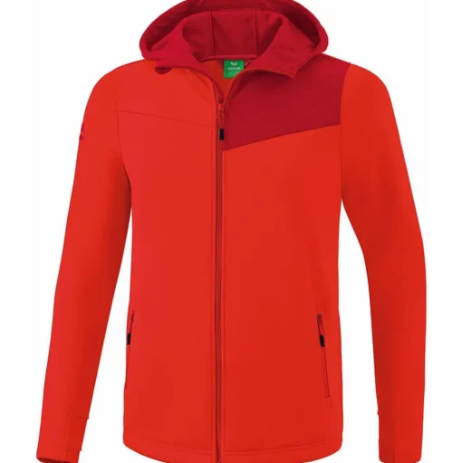 Erima Kinder Softshelljacke Performance rot