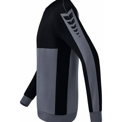 Erima Kinder Sweatshirt Six Wings grau-schwarz